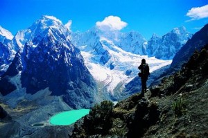  Hiking at Huascaran National Park in Peru