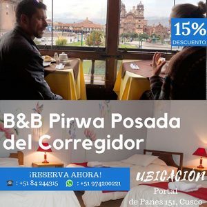 pirwa posada corregidor cusco