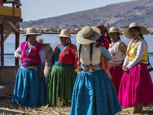 islas flotantes de los uros